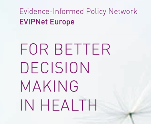 EVIPNet Europe - For better decision making in health