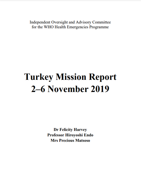 IOAC Field visits in Turkey, 2-6 November 2019